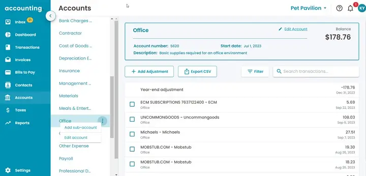 TrulySmall Accounting Dashboard