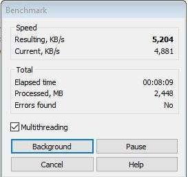 WinRAR Benchmark