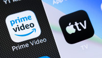 The Prime Video and Apple TV app icons (Image credit: Shutterstock)
