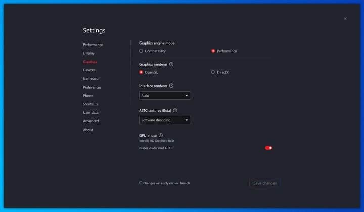 Customizable GUI