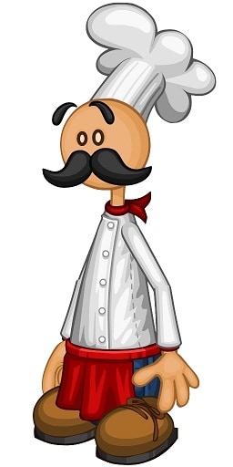 Papa Louie Character Papas Cupcakeria