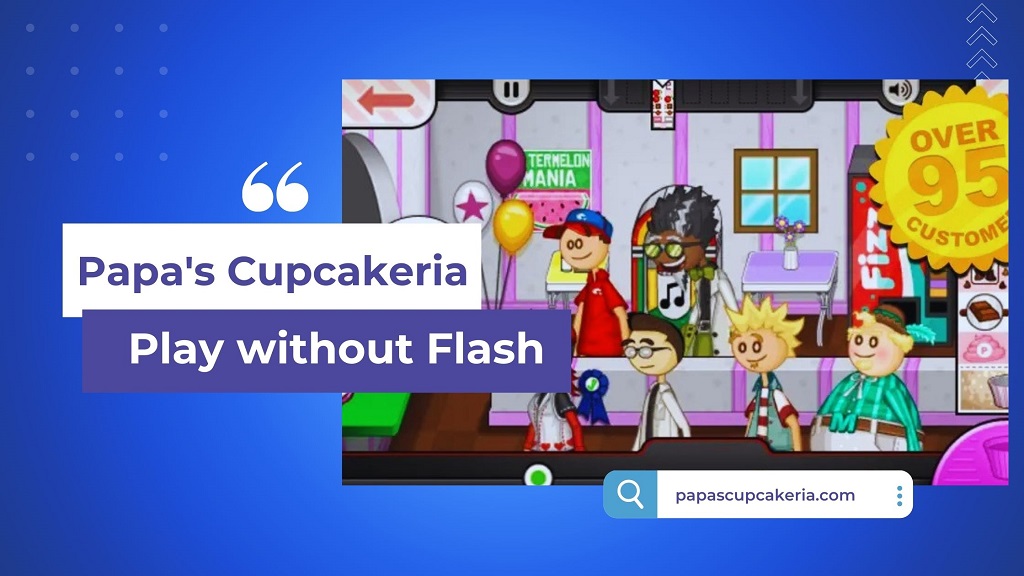 How to play Papa's Cupcakeria without flash - Fileion