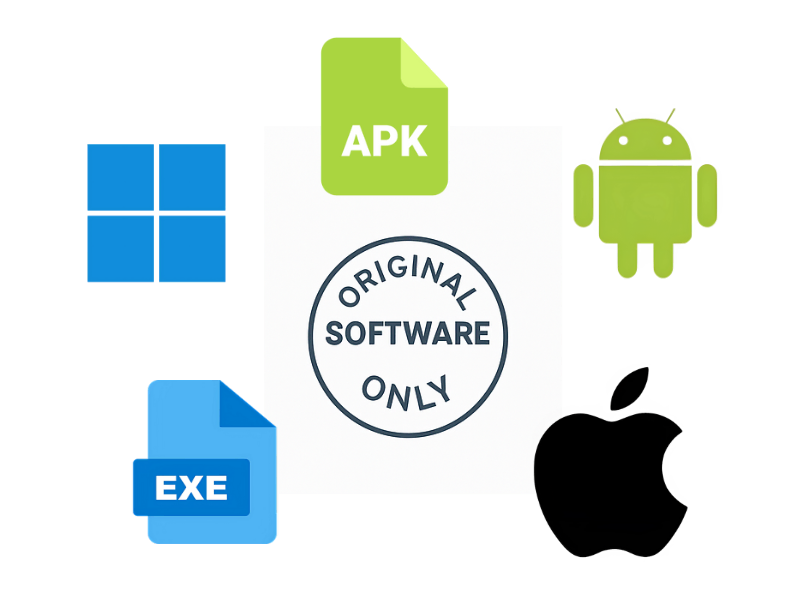 Supported formats to submit software on Fileion