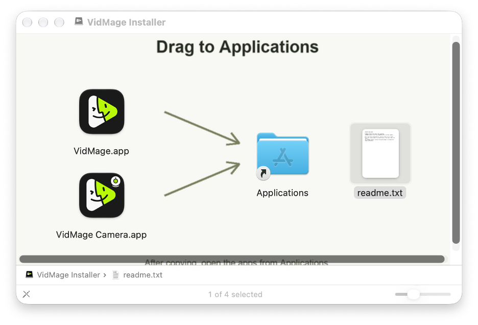 VidMage Installer for macOS