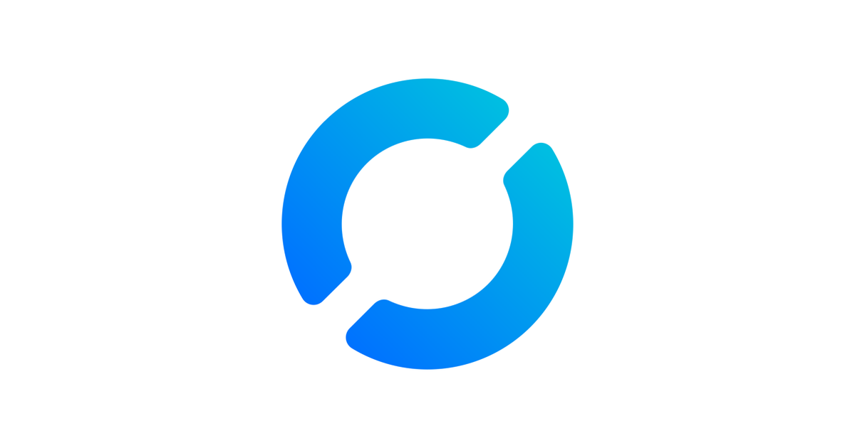 Background with  logo of "Rustdesk" App