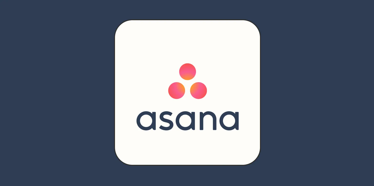 Background Consist Official Logo of Asana App
