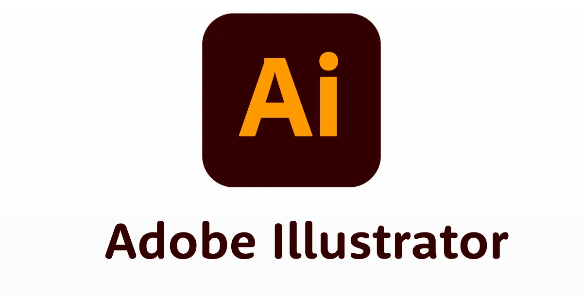 Official Adobe Illustrator logo and brand banner introducing Adobe Illustrator vector design software