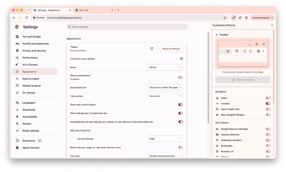 Advanced Customization of Google Chrome