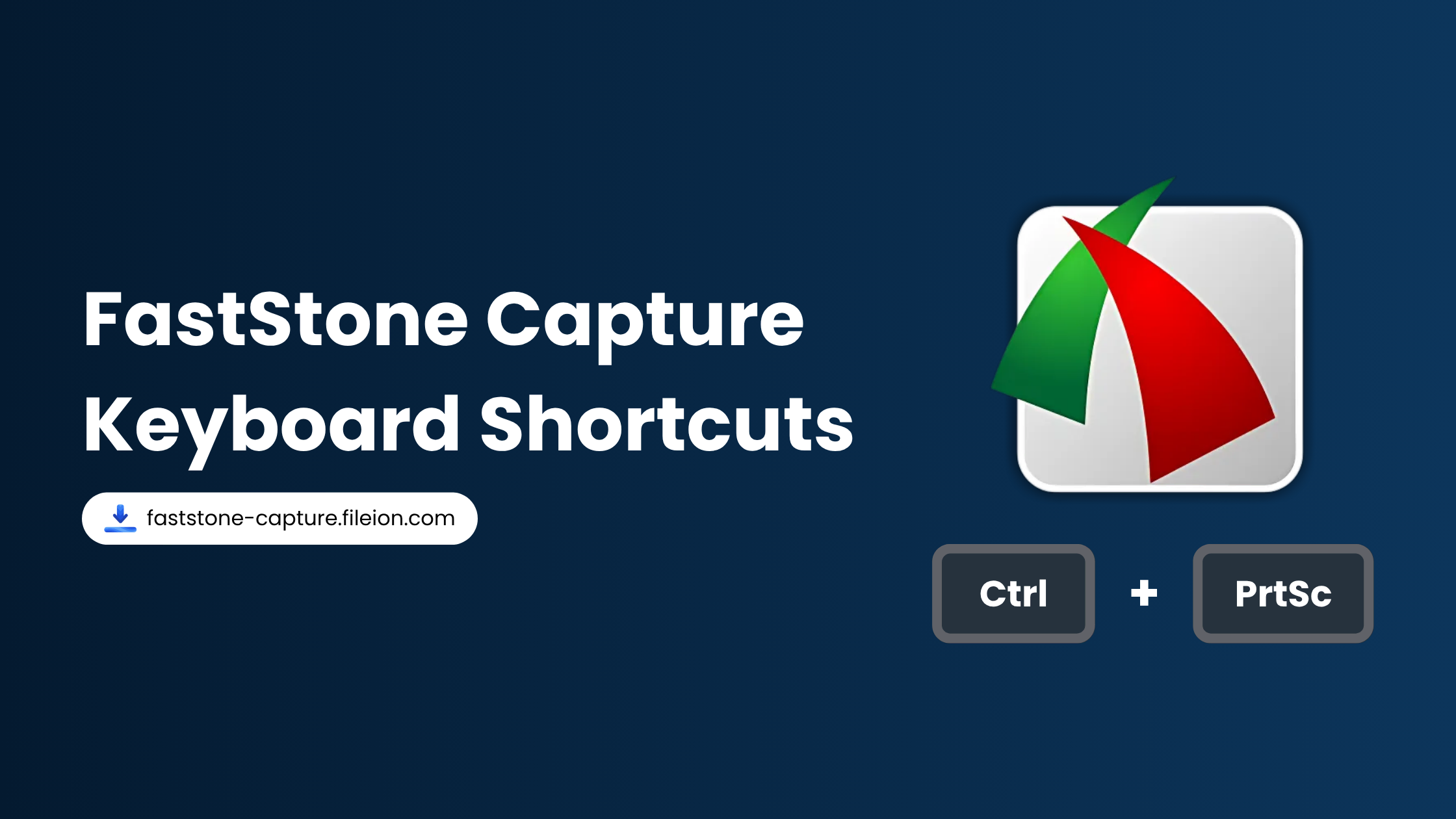 FastStone Capture- Windows Shortcut key